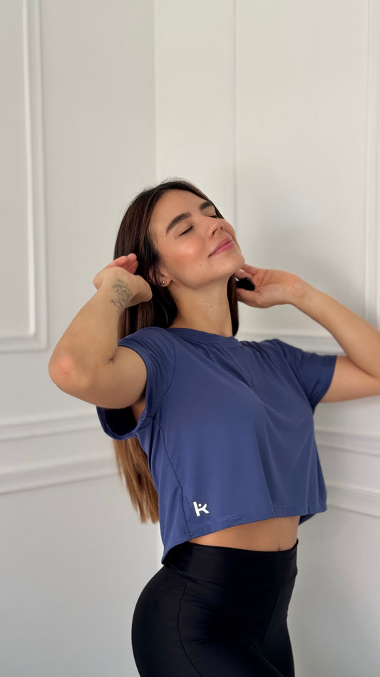 T-SHIRT AZUL