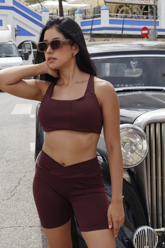 PULSE SHORT VINO TINTO