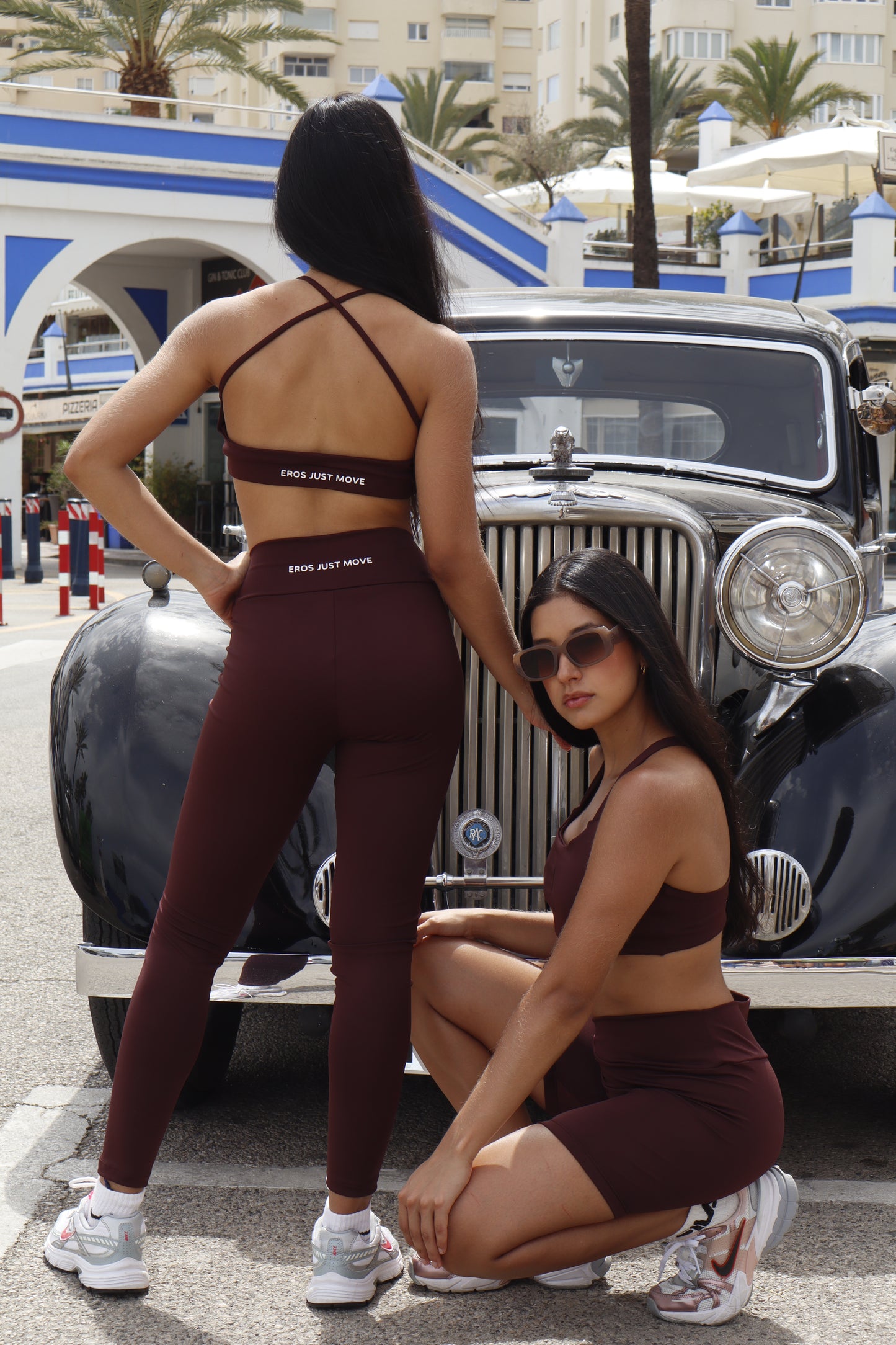AIRY LEGGING VINO TINTO