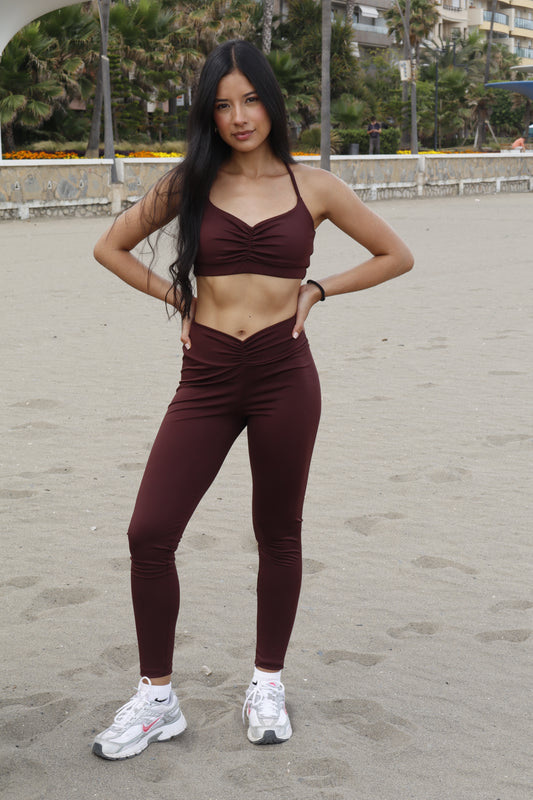 AIRY LEGGING VINO TINTO